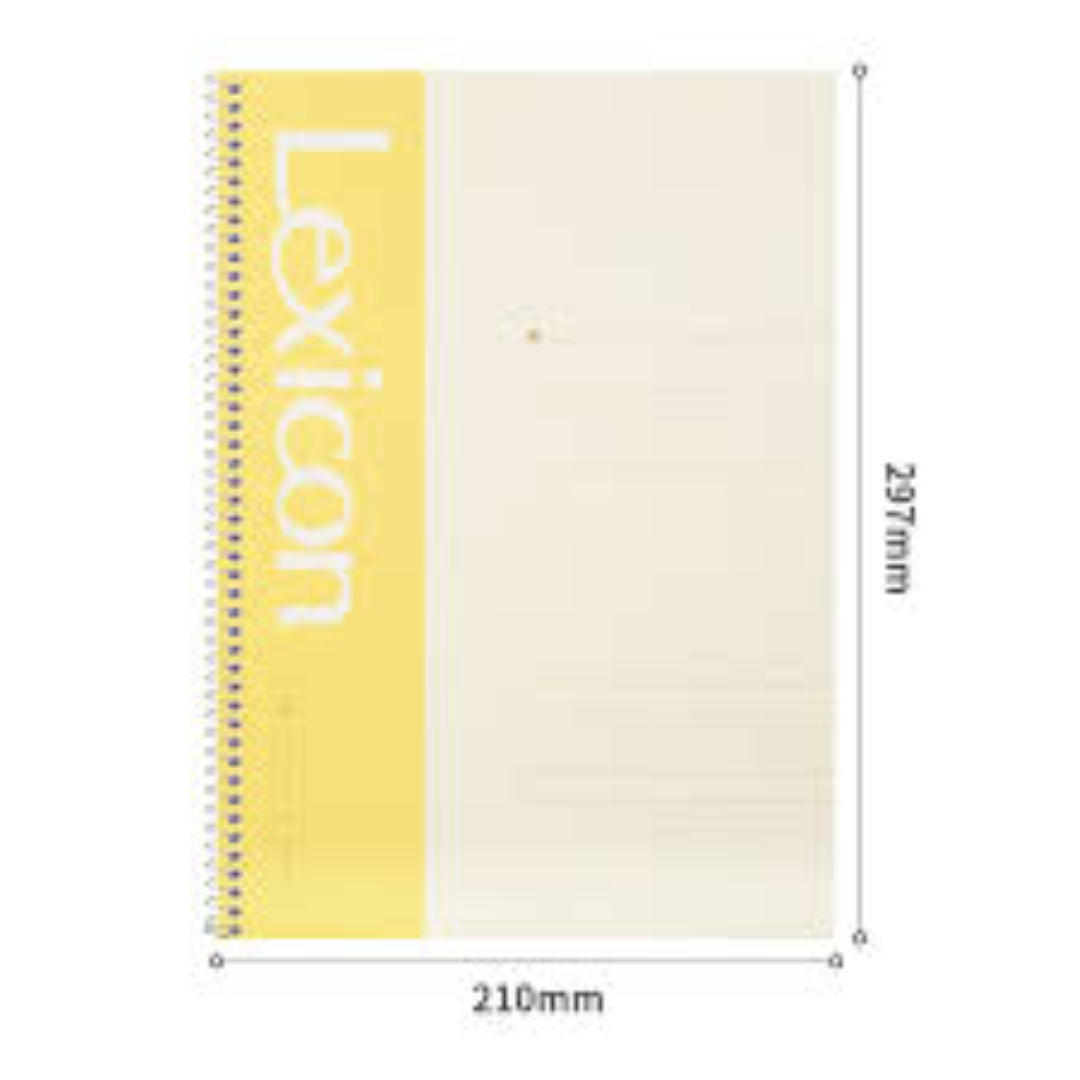 DELI SIDE SPIRAL NOTEBOOK A5 7681
